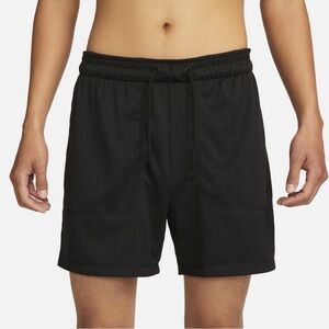 Nike Yoga Men’s Standard Fit Shorts Black Dri Fit 5" Unlined Training $65 XXL